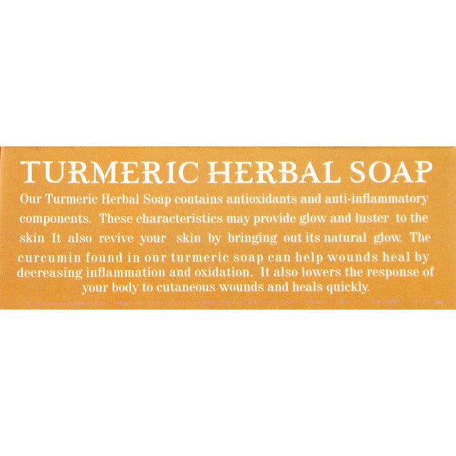 Natural Glow Bar AIH Turmeric Herbal Soap - 3.5 oz