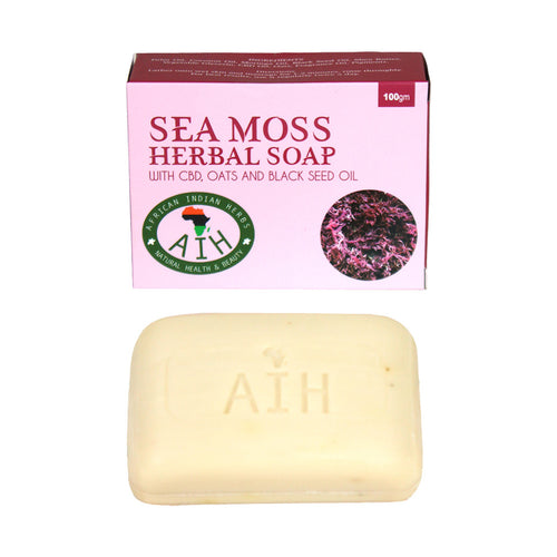 Natural Clean AIH Sea Moss Herbal Soap –  3.5 oz