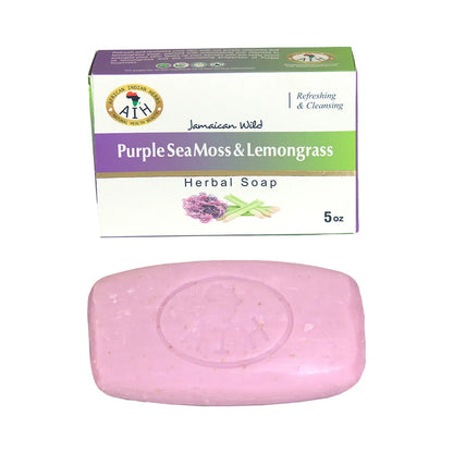 Natural Radiance AIH Purple Sea Moss Soap - 5 oz - B&R African Styles