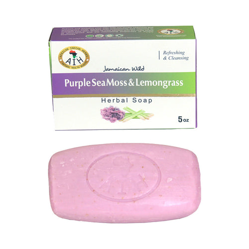 Natural Radiance AIH Purple Sea Moss Soap - 5 oz