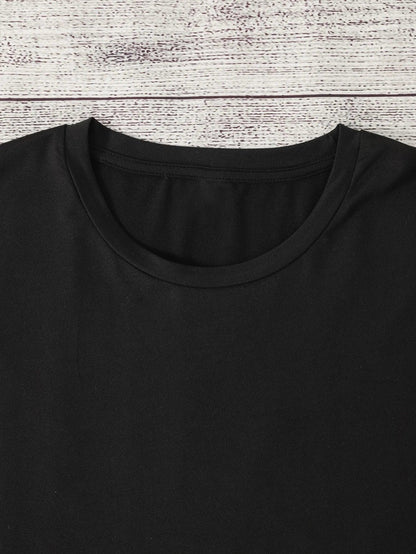 Juneteenth Print T-Shirt, Short Sleeve Crew Neck Casual Top For Spring & Summer, Women's Clothing - B&R African Styles