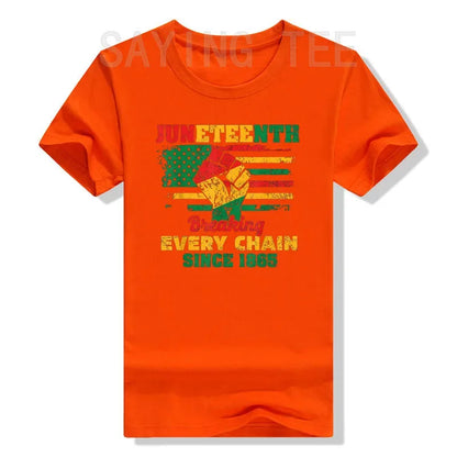 Juneteenth Liberation 1865: Black History Pride Tee - B&R African Styles