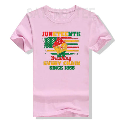 Juneteenth Liberation 1865: Black History Pride Tee - B&R African Styles