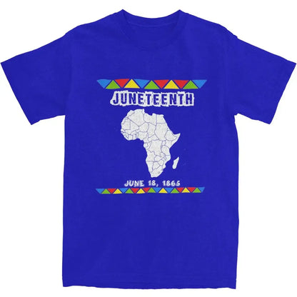 Celebrate Juneteenth in Style: Premium Cotton Tees for Men and Women! - B&R African Styles