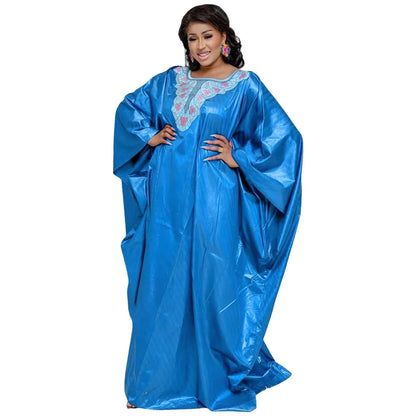 African Clothes For Couples Traditional Bazin Embroidery - B&R African Styles