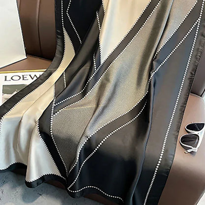 Spring Scarf Women's Luxury Design Scarf Silk Smooth Scarf Soft 85x180cm - B&R African Styles