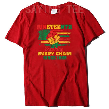 Juneteenth Liberation 1865: Black History Pride Tee - B&R African Styles