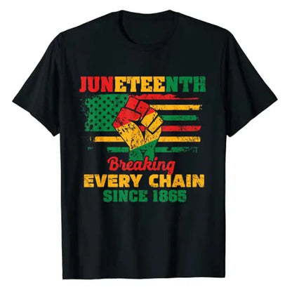 Juneteenth Liberation 1865: Black History Pride Tee - B&R African Styles
