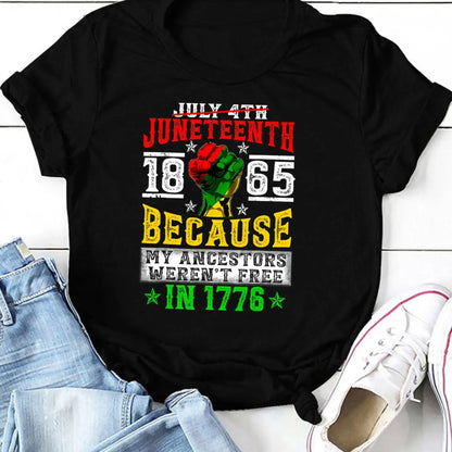 Stylish Juneteenth Tee: Celebrate in Comfort & Style this Summer! - B&R African Styles