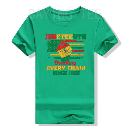Juneteenth Liberation 1865: Black History Pride Tee - B&R African Styles