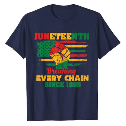 Juneteenth Liberation 1865: Black History Pride Tee - B&R African Styles