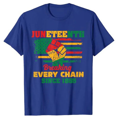 Juneteenth Liberation 1865: Black History Pride Tee - B&R African Styles