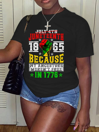 Stylish Juneteenth Tee: Celebrate in Comfort & Style this Summer! - B&R African Styles