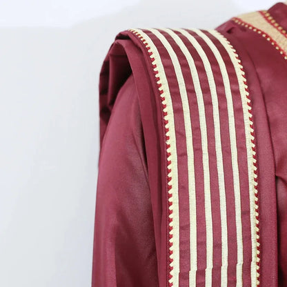 3Pcs African Agbada Suit For Men Embroidered Coat Shirt Pants - B&R African Styles