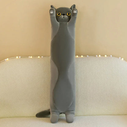 Cute Soft Long Cat Pillow Plush Toys Stuffed - B&R African Styles