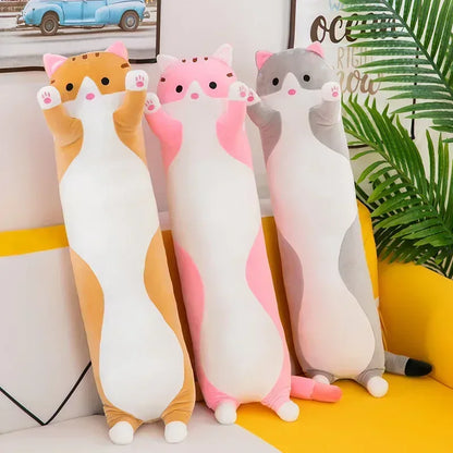 Cute Soft Cat Pillow Plush Toys Stuffed - B&R African Styles