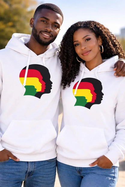Black History Month Hoodie - Pan-African Pride - B&R African Styles