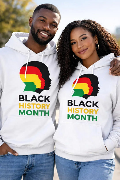 Black History Month Hoodie - Pan-African Pride - B&R African Styles