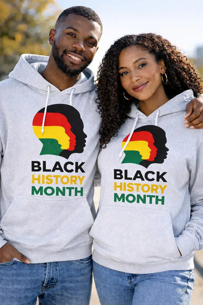 Black History Month Hoodie - Pan-African Pride - B&R African Styles