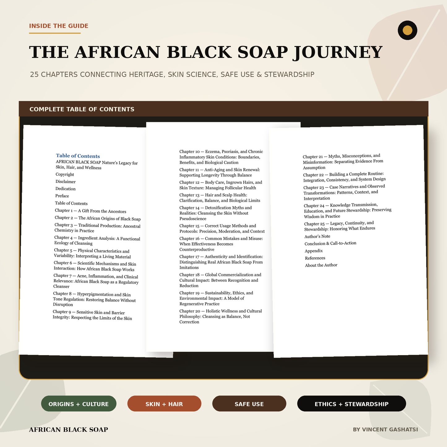 African Black Soap: Nature's Legacy for Skin, Hair, and Wellness