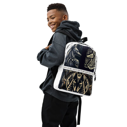 ANUBIS - GOD OF THE AFTERLIFE Backpack - B&R African Styles