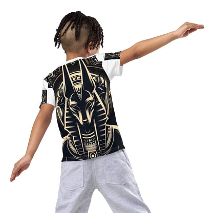 ANUBIS - GOD OF THE AFTERLIFE Kids crew neck t-shirt - B&R African Styles