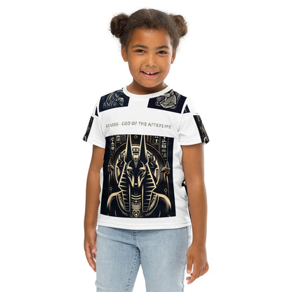 ANUBIS - GOD OF THE AFTERLIFE Kids crew neck t-shirt - B&R African Styles