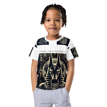 ANUBIS - GOD OF THE AFTERLIFE Kids crew neck t-shirt - B&R African Styles