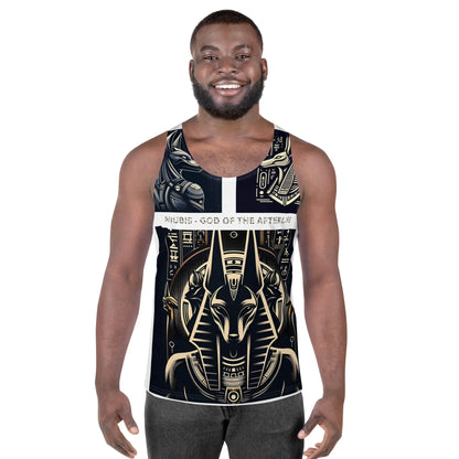 ANUBIS - GOD OF THE AFTERLIFE Unisex Tank Top - B&R African Styles