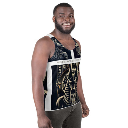 ANUBIS - GOD OF THE AFTERLIFE Unisex Tank Top - B&R African Styles