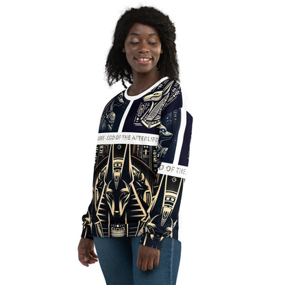ANUBIS - GOD OF THE AFTERLIFE Unisex Sweatshirt - B&R African Styles