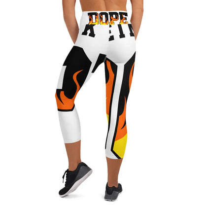 Yoga Capri Leggings - B&R African Styles