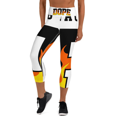 Yoga Capri Leggings - B&R African Styles