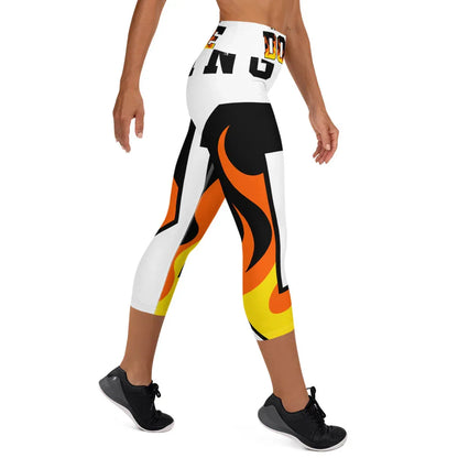 Yoga Capri Leggings - B&R African Styles