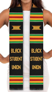 Grad Sash: Authentic Handwoven Stole Black Student Union