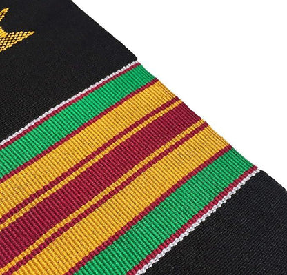 Grad Sash: Authentic Handwoven Stole Black Student Union - B&R African Styles