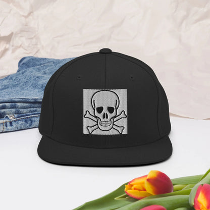 Skull Snapback Hat Halloween inspired - B&R African Styles