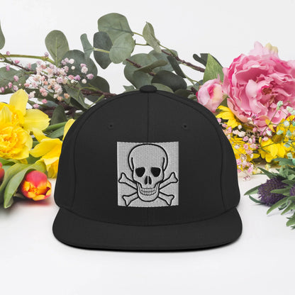 Skull Snapback Hat Halloween inspired - B&R African Styles