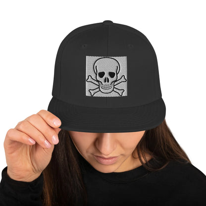 Skull Snapback Hat Halloween inspired - B&R African Styles