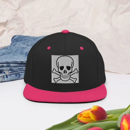 Skull Snapback Hat Halloween inspired - B&R African Styles