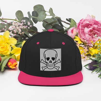 Skull Snapback Hat Halloween inspired - B&R African Styles