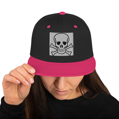 Skull Snapback Hat Halloween inspired - B&R African Styles