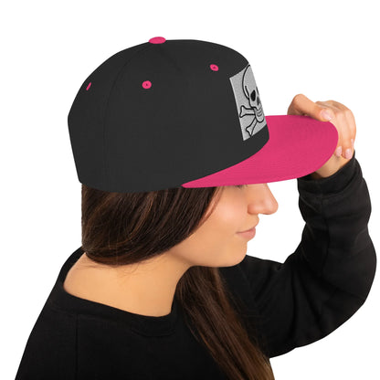 Skull Snapback Hat Halloween inspired - B&R African Styles
