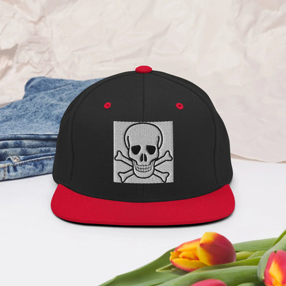 Skull Snapback Hat Halloween inspired - B&R African Styles