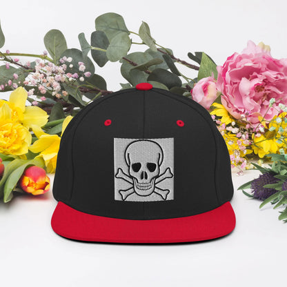 Skull Snapback Hat Halloween inspired - B&R African Styles