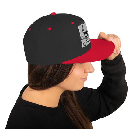 Skull Snapback Hat Halloween inspired - B&R African Styles