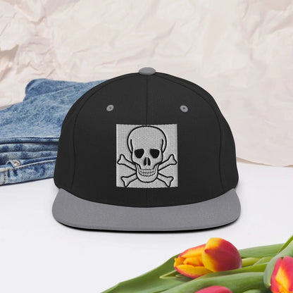 Skull Snapback Hat Halloween inspired - B&R African Styles