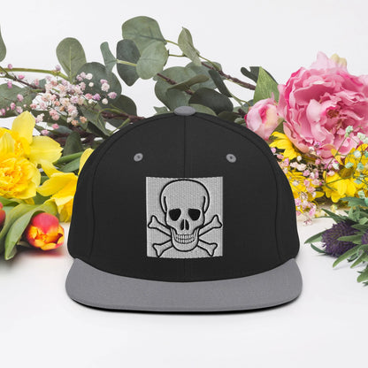 Skull Snapback Hat Halloween inspired - B&R African Styles
