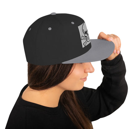 Skull Snapback Hat Halloween inspired - B&R African Styles