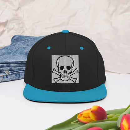 Skull Snapback Hat Halloween inspired - B&R African Styles